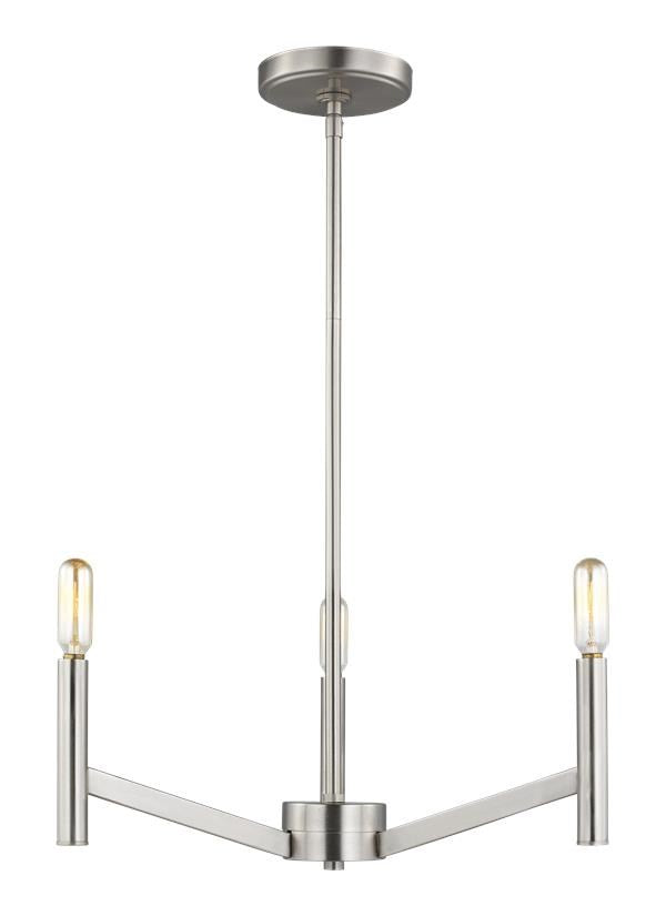 Three Light Chandelier by VC Studio Collection
