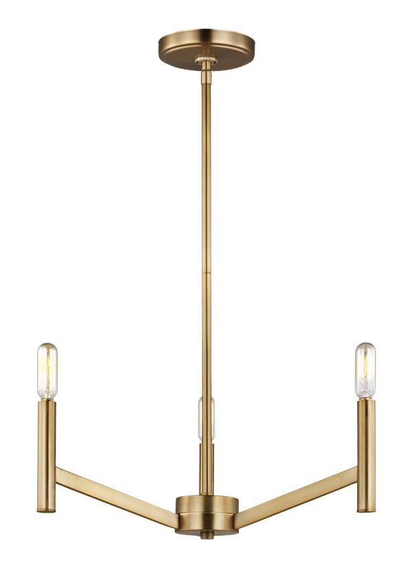 Three Light Chandelier by VC Studio Collection