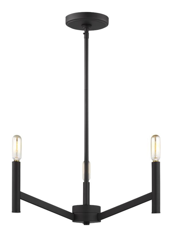 Three Light Chandelier by VC Studio Collection