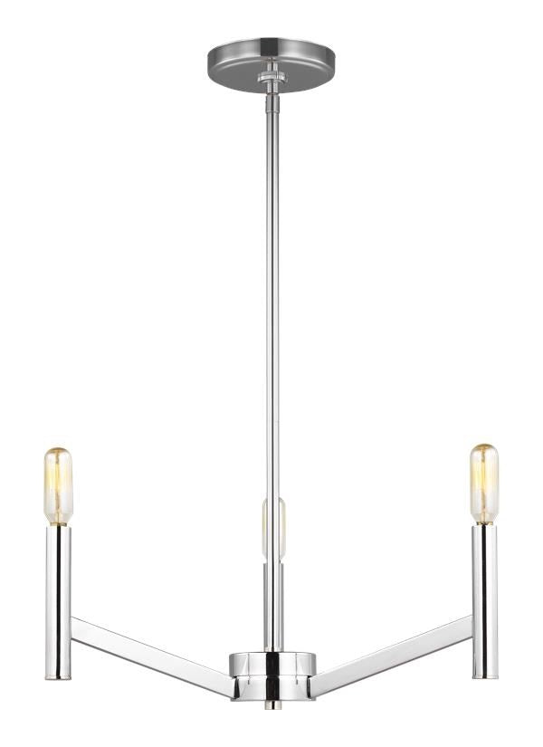 Three Light Chandelier by VC Studio Collection