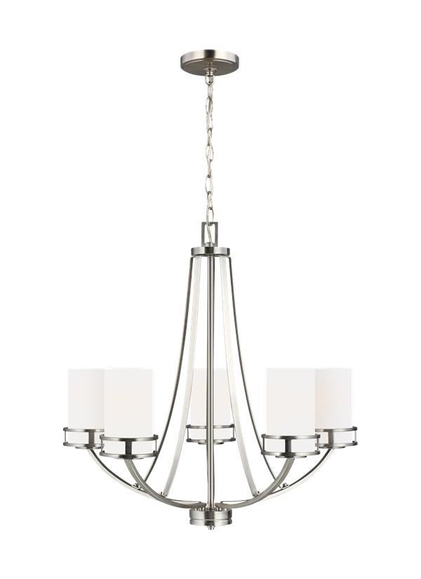 Five Light Chandelier by Generation Lighting
