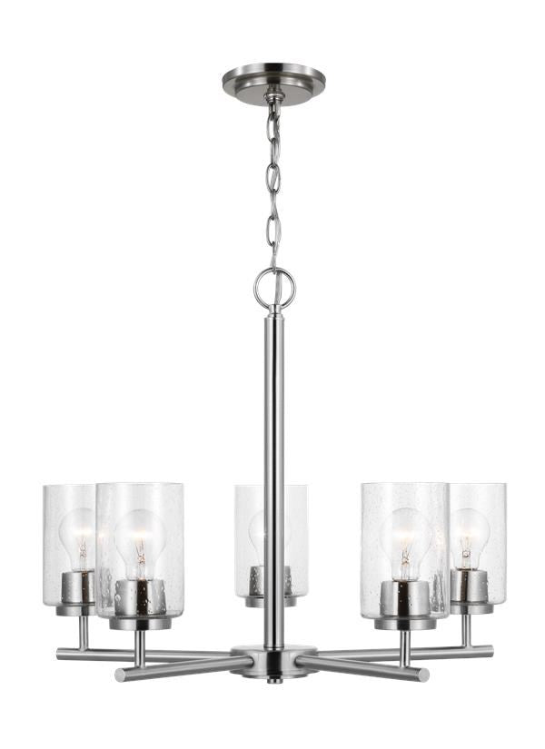Five Light Chandelier by Generation Lighting