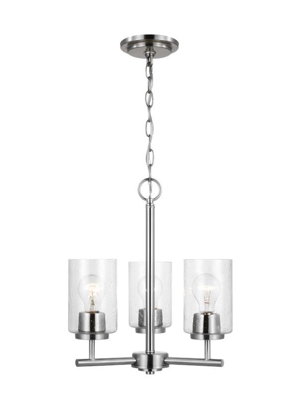 Three Light Chandelier by Generation Lighting
