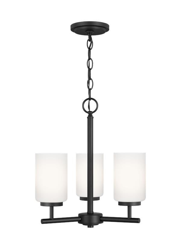 Three Light Chandelier by Generation Lighting
