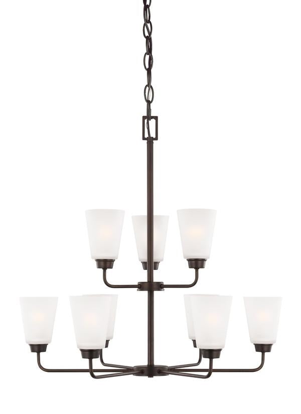 Nine Light Chandelier