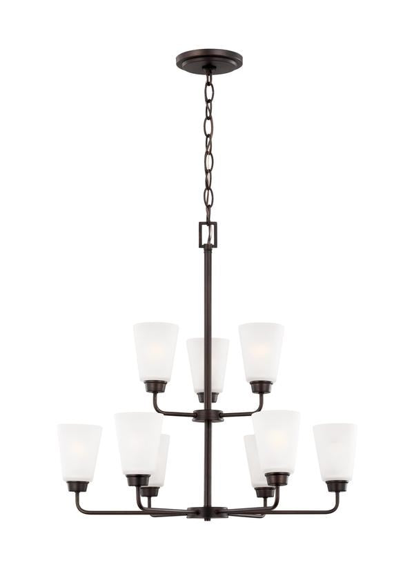 Nine Light Chandelier