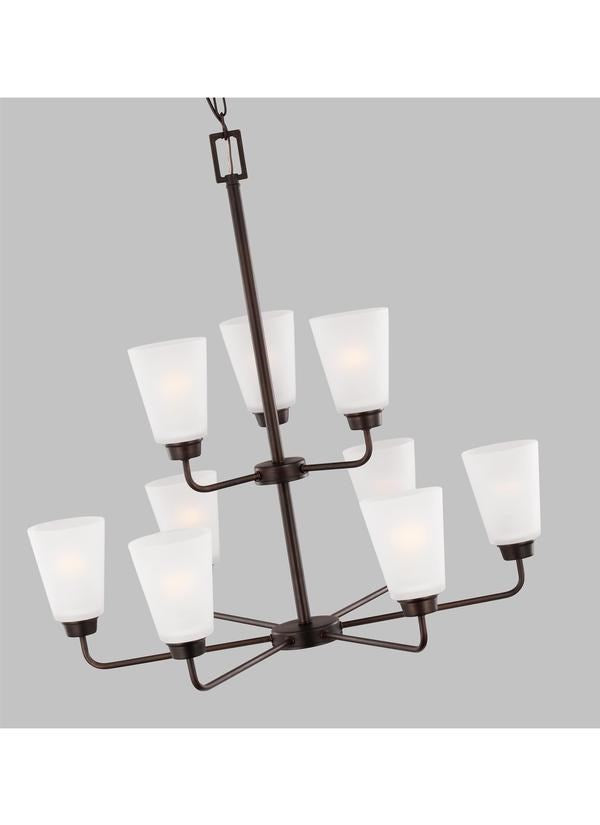 Nine Light Chandelier