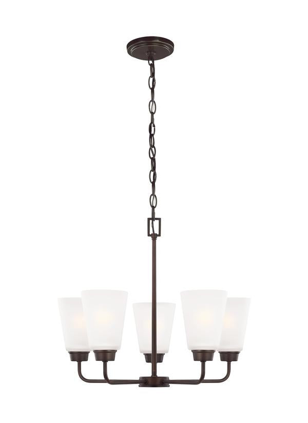 Five Light Chandelier by Generation Lighting