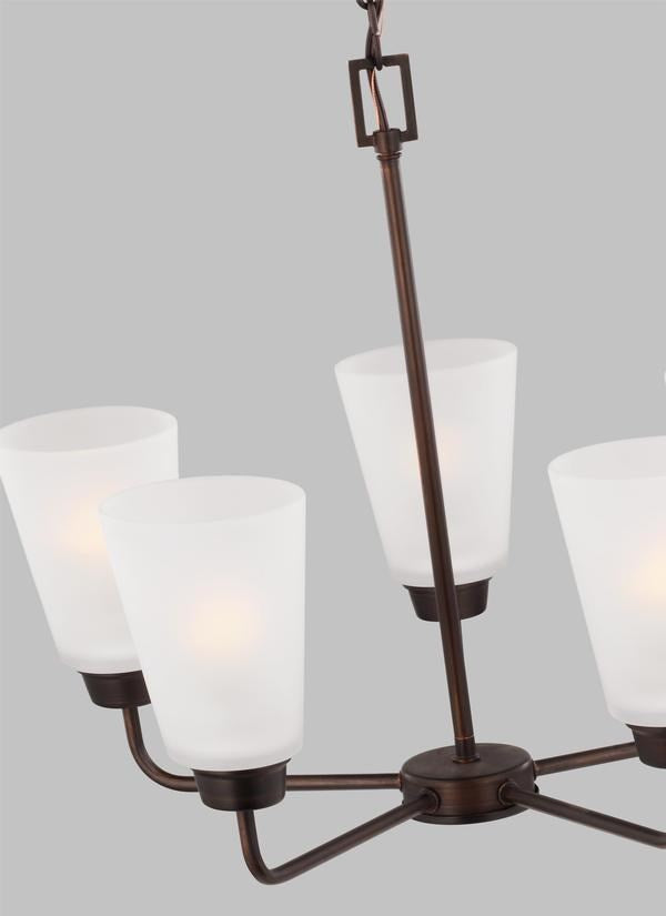 Five Light Chandelier