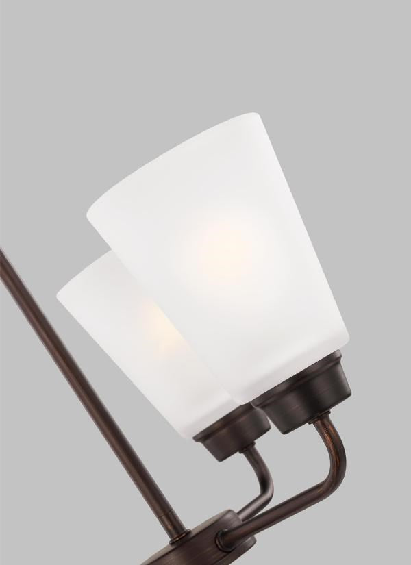 Three Light Chandelier