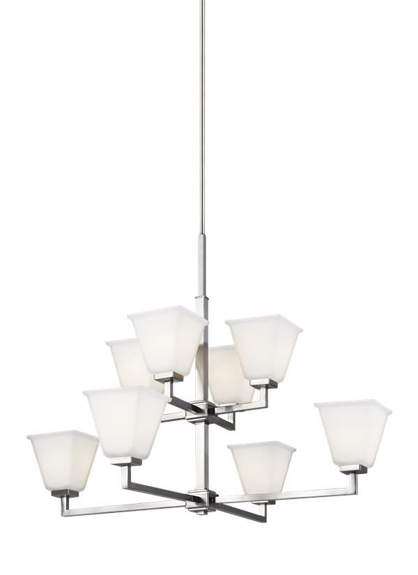 Eight Light Chandelier
