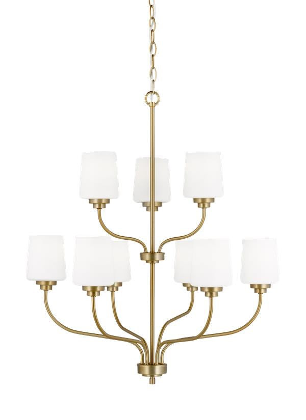 Nine Light Chandelier