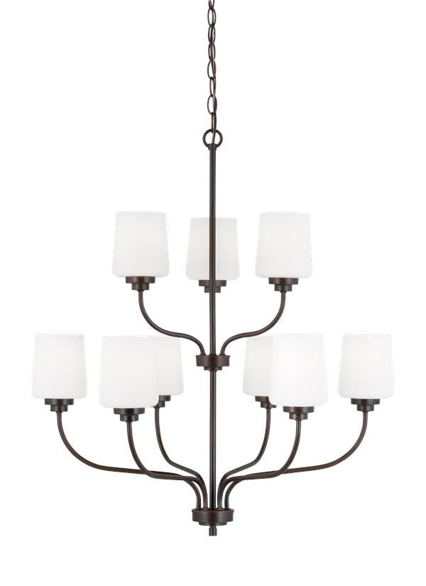 Nine Light Chandelier