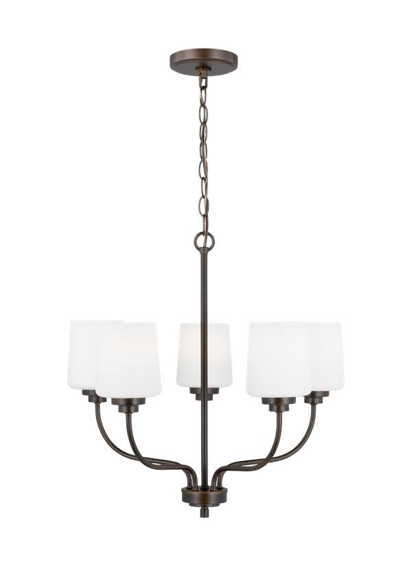 Five Light Chandelier by Generation Lighting