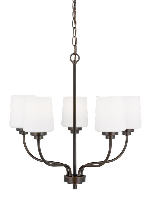 Five Light Chandelier