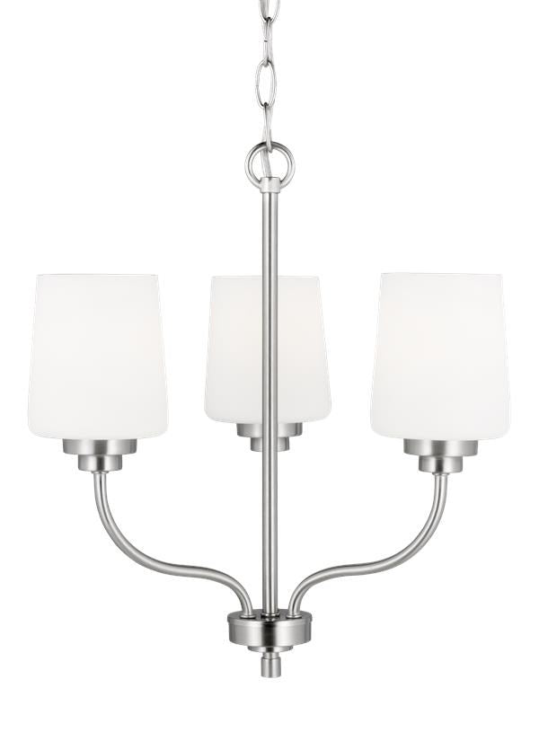 Three Light Chandelier