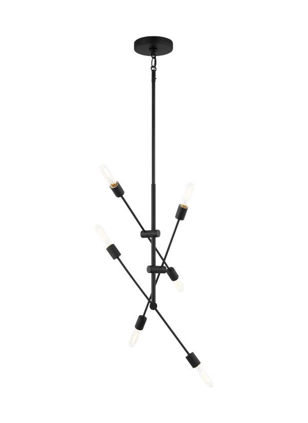 Six Light Medium Chandelier by VC Studio Collection