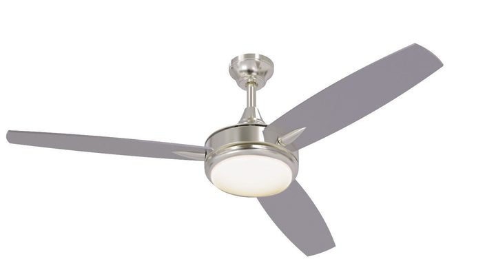 52in Targas in Brushed Polished Nickel w/ Brushed Nickel Blades