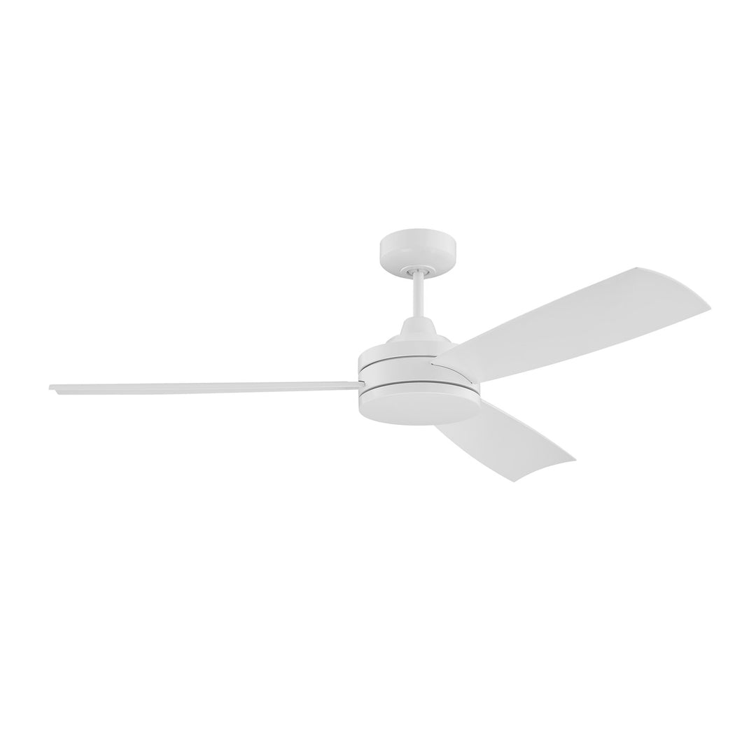 54in Inspo Indoor/Outdoor in White w/ White Blades by Craftmade