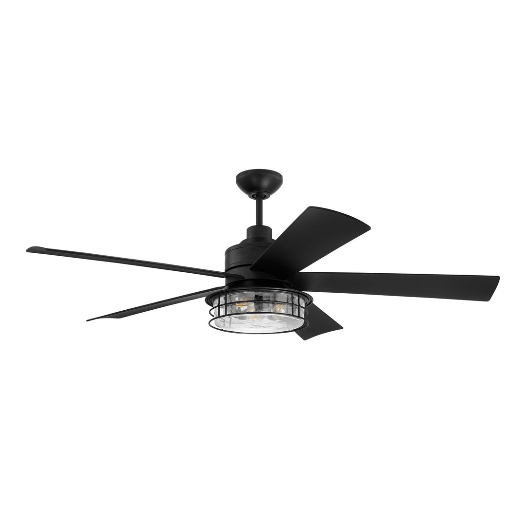 56in  Indoor/Outdoor in Flat Black  w/ Flat Black Blades by Craftmade