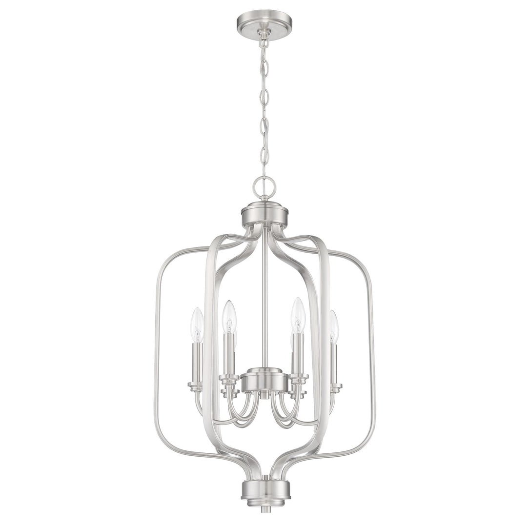 6 Light Foyer in Brushed Polished Nickel by Craftmade