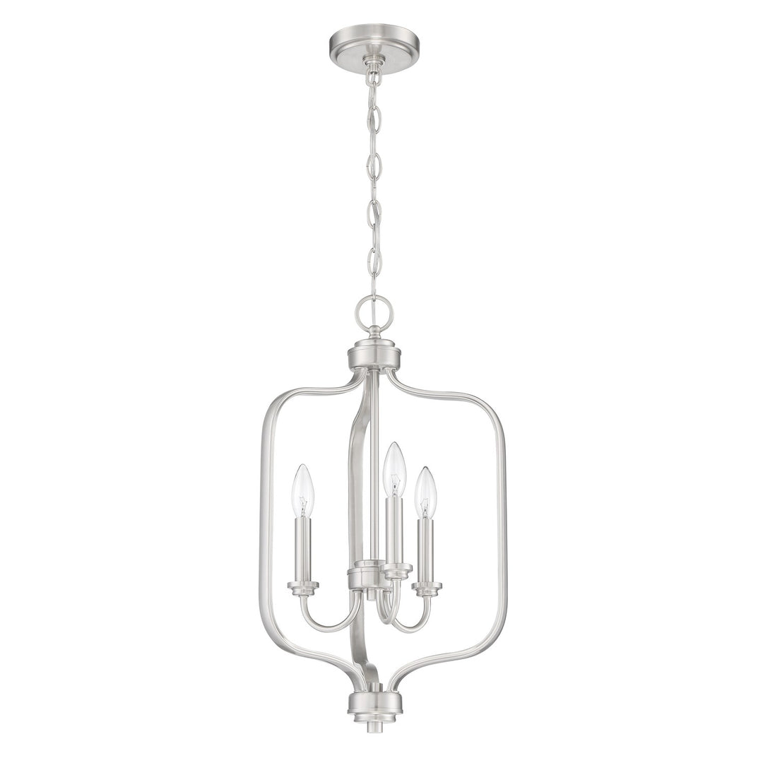 3 Light Foyer in Brushed Polished Nickel by Craftmade