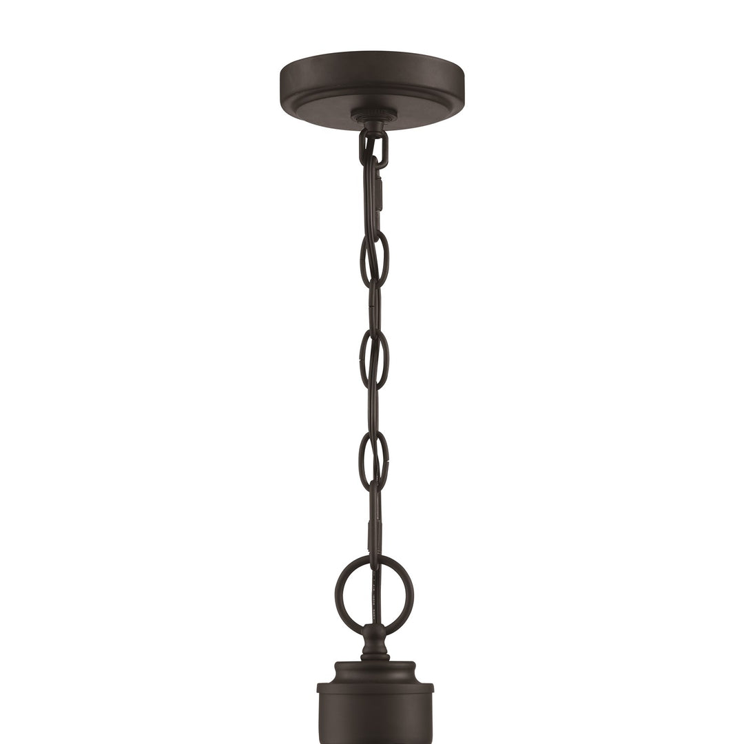 4 Light Chandelier in Flat Black (White Glass)