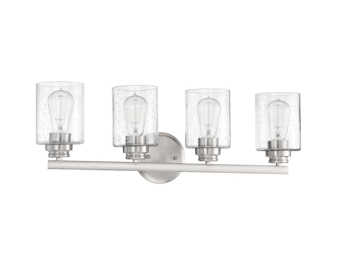 4 Light Vanity in Brushed Polished Nickel by Craftmade