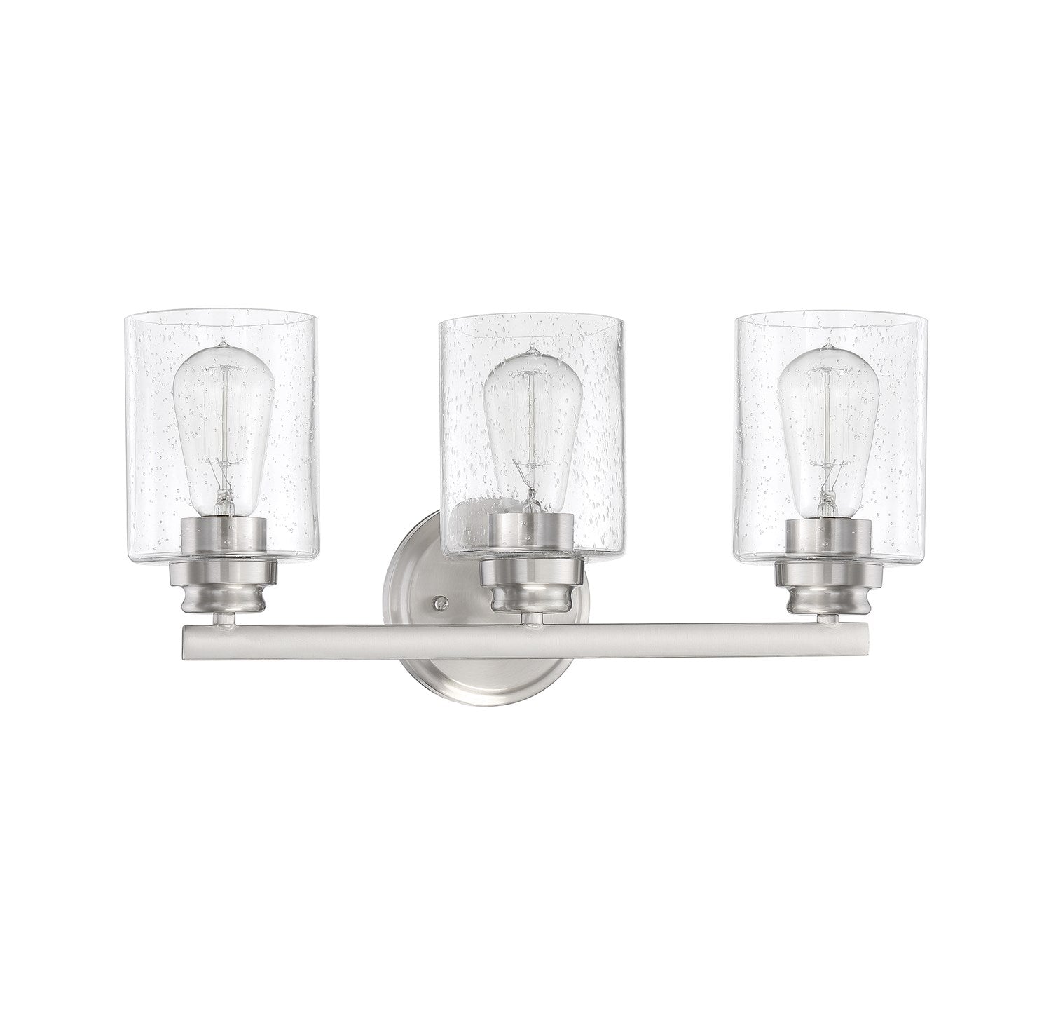 3 Light Vanity in Brushed Polished Nickel by Craftmade