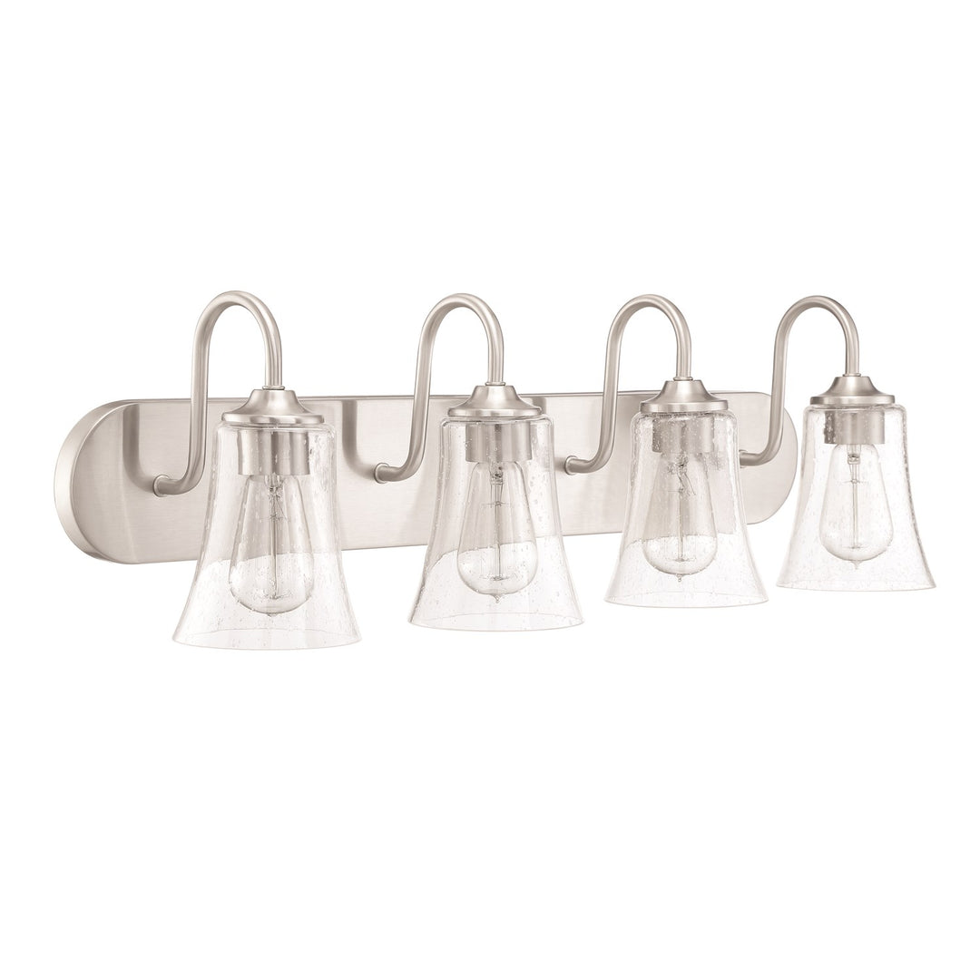 4 Light Vanity in Brushed Polished Nickel by Craftmade
