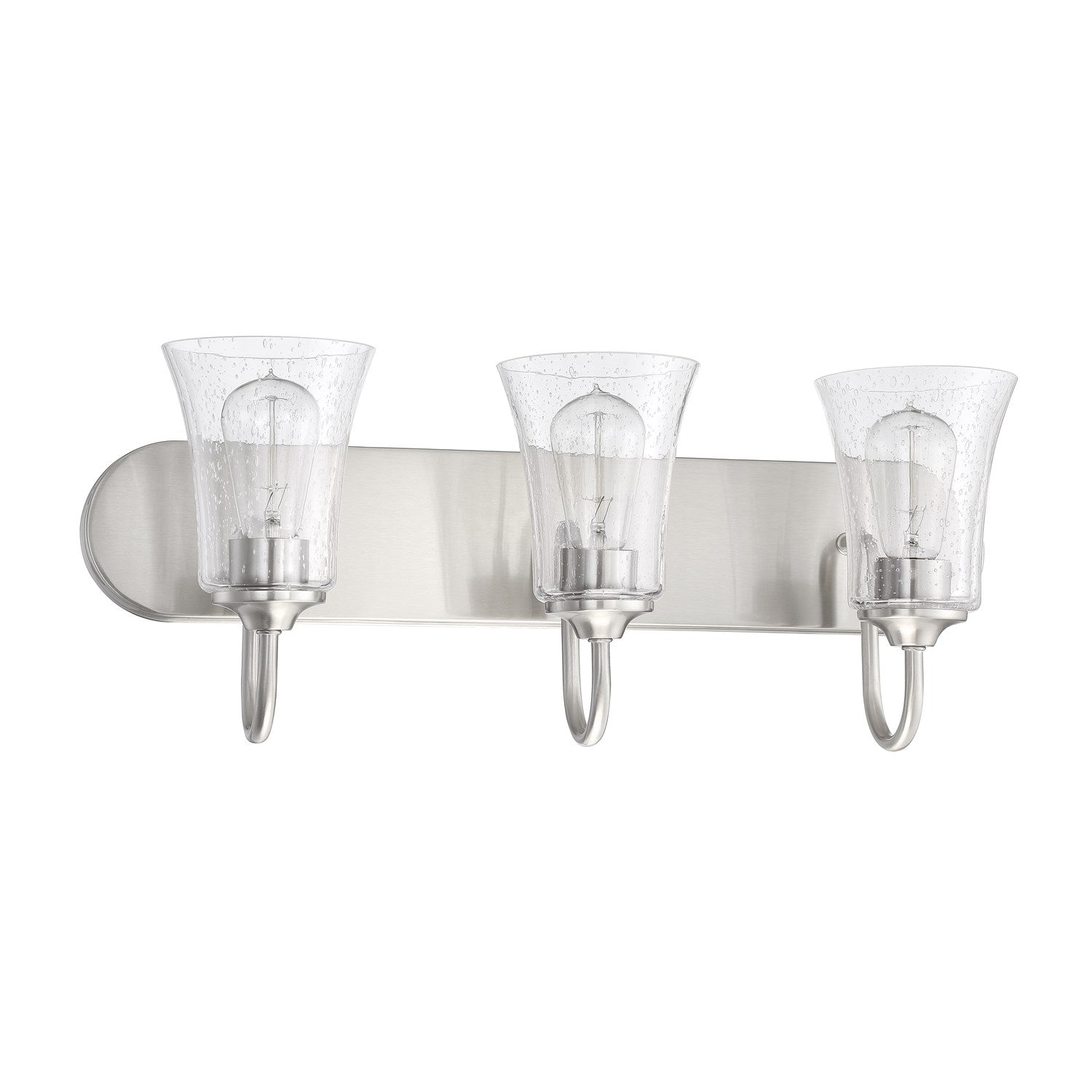 3 Light Vanity in Brushed Polished Nickel by Craftmade