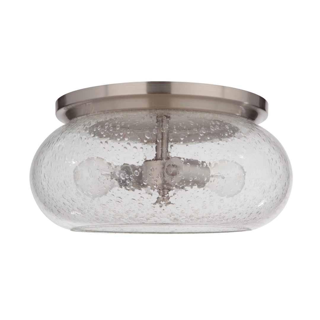 2 Light Flushmount in Brushed Polished Nickel by Craftmade