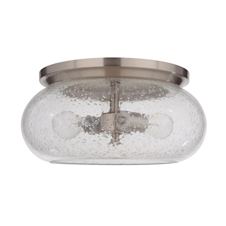 2 Light Flushmount in Brushed Polished Nickel by Craftmade
