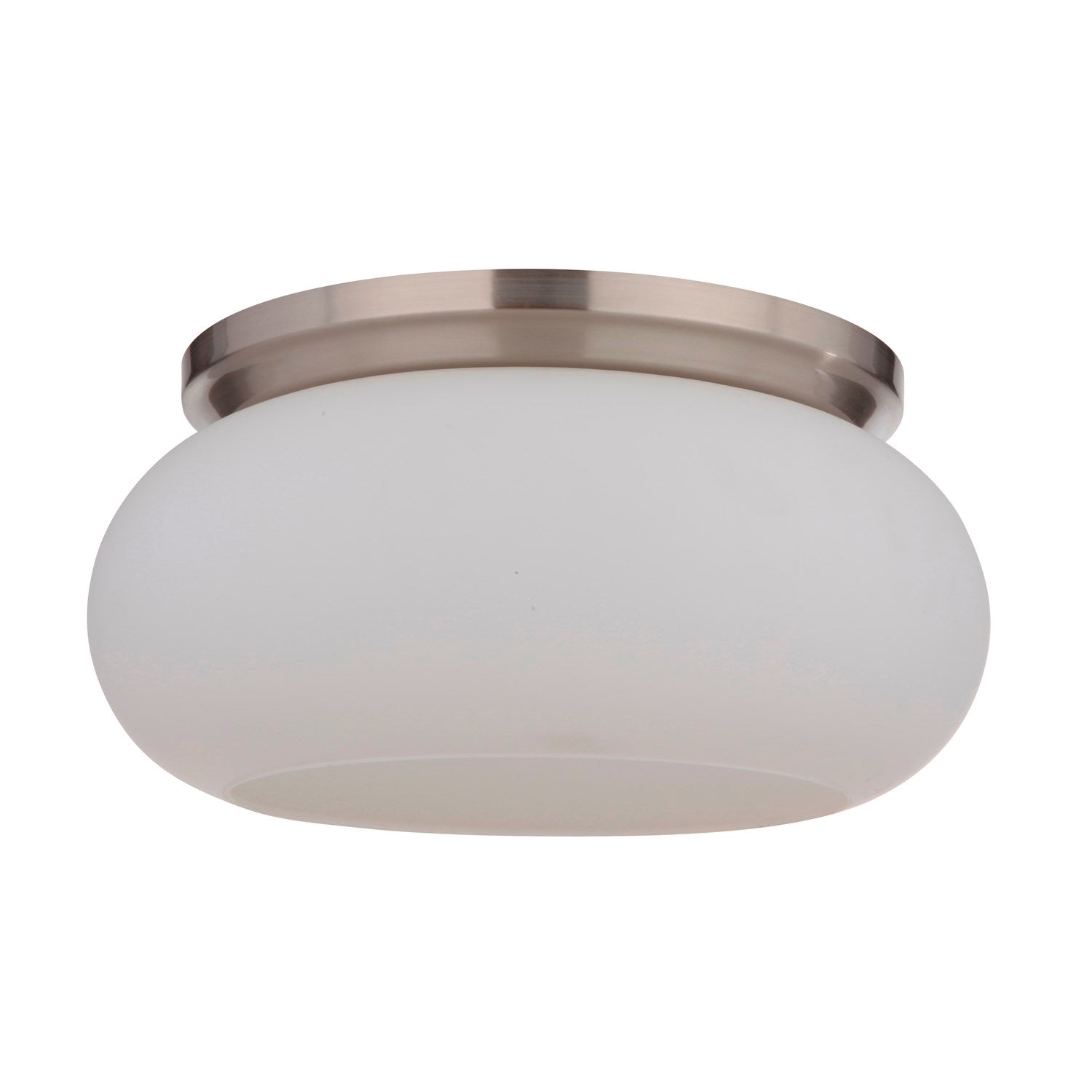 2 Light Flushmount in Brushed Polished Nickel