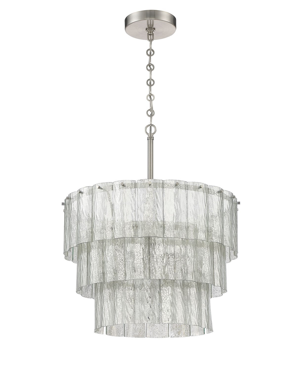 9 Light Pendant in Brushed Polished Nickel by Craftmade