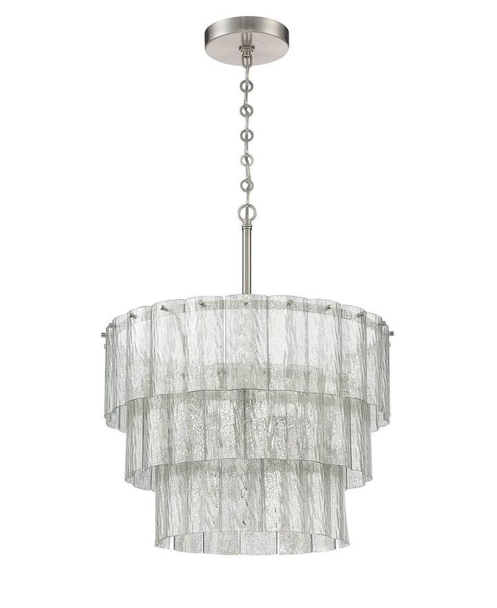 9 Light Pendant in Brushed Polished Nickel by Craftmade