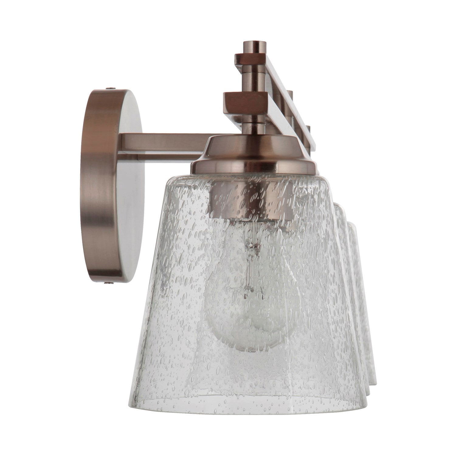 3 Light Vanity in Brushed Polished Nickel