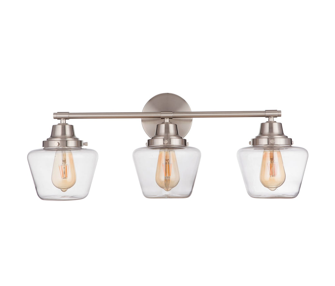 3 Light Vanity in Brushed Polished Nickel by Craftmade