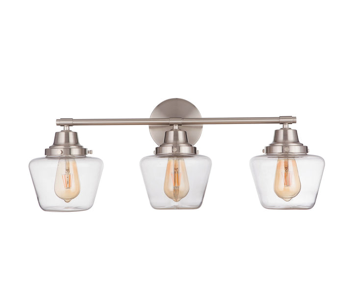 3 Light Vanity in Brushed Polished Nickel by Craftmade