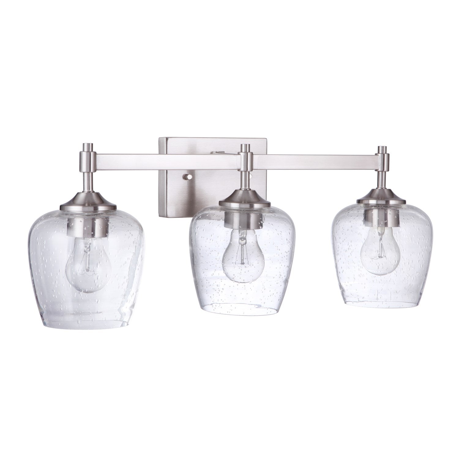 3 Light Vanity in Brushed Polished Nickel by Craftmade