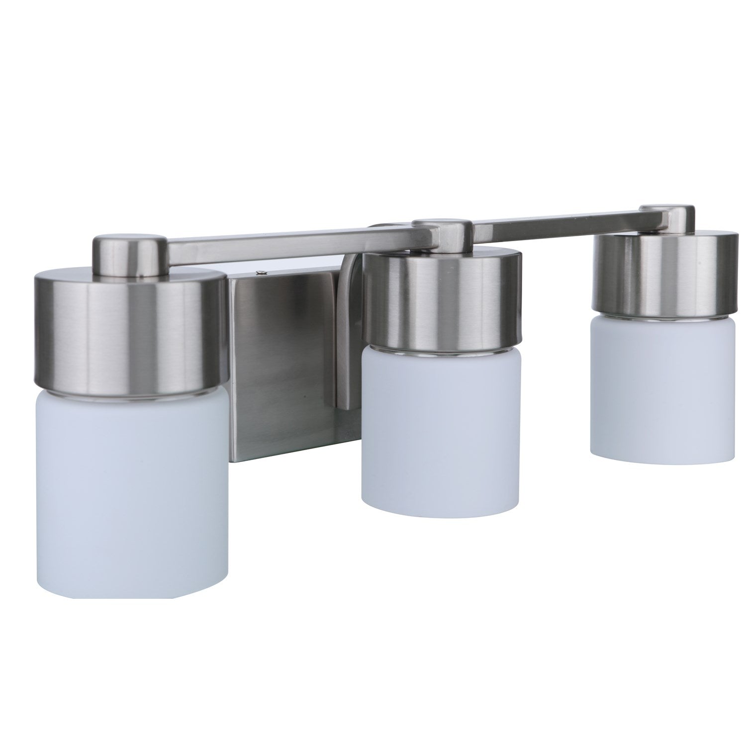 3 Light Vanity in Brushed Polished Nickel by Craftmade