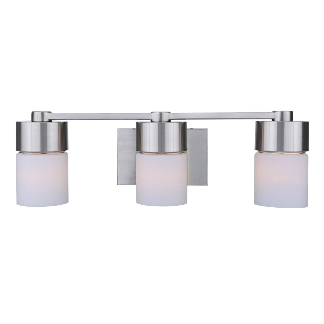 3 Light Vanity in Brushed Polished Nickel