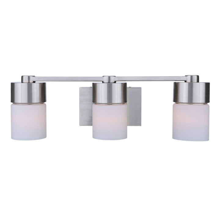 3 Light Vanity in Brushed Polished Nickel