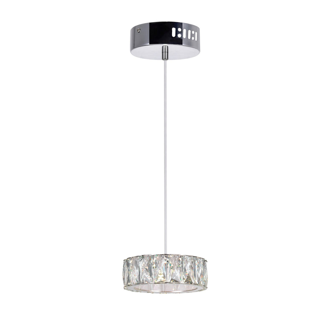Led Mini Pendant With Chrome Finish by CWI Lighting