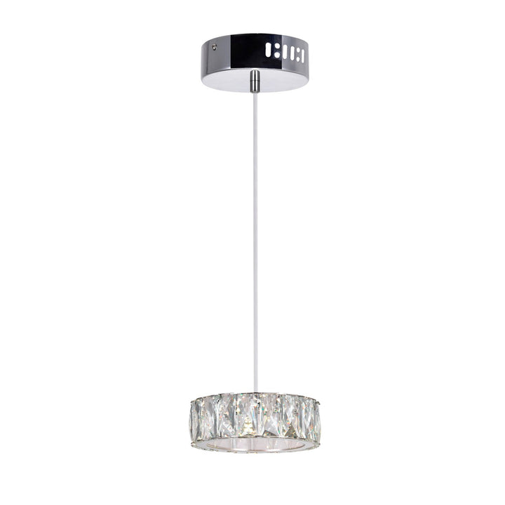 Led Mini Pendant With Chrome Finish by CWI Lighting