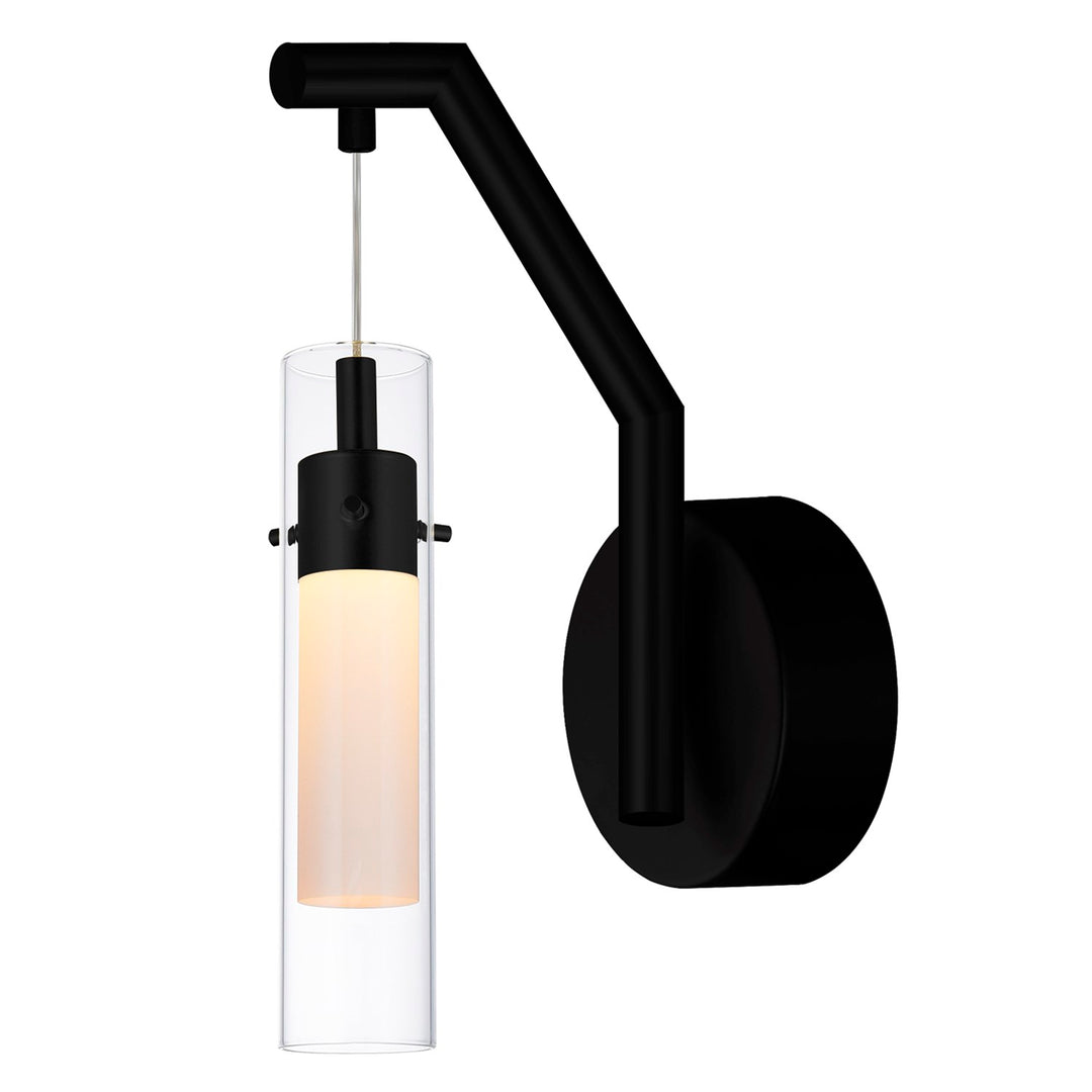 Led Integrated Black Wall Light by CWI Lighting