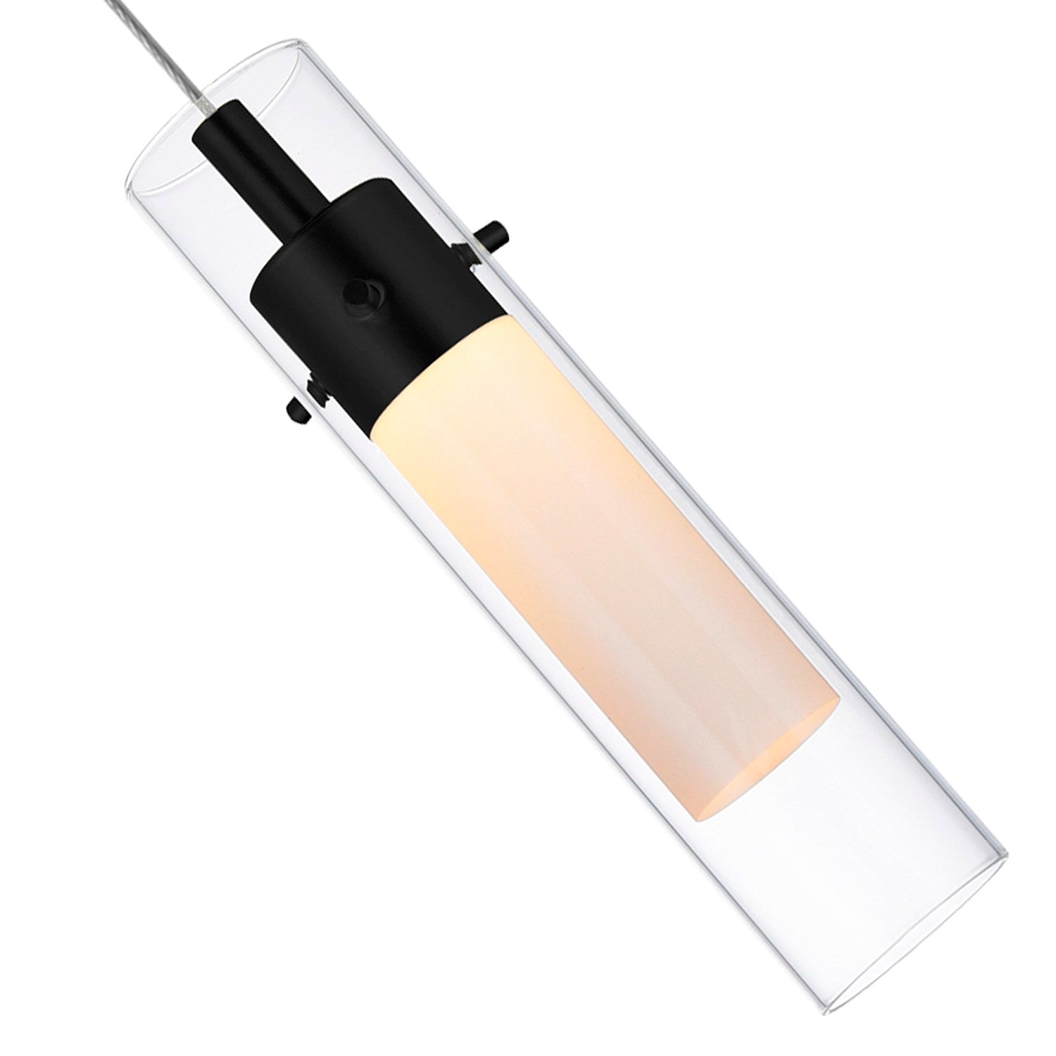 Led Integrated Black Wall Light