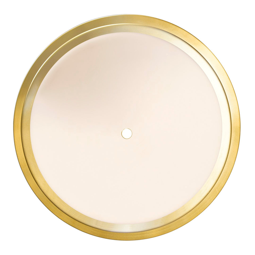 5 Light Satin Gold Flush Mount