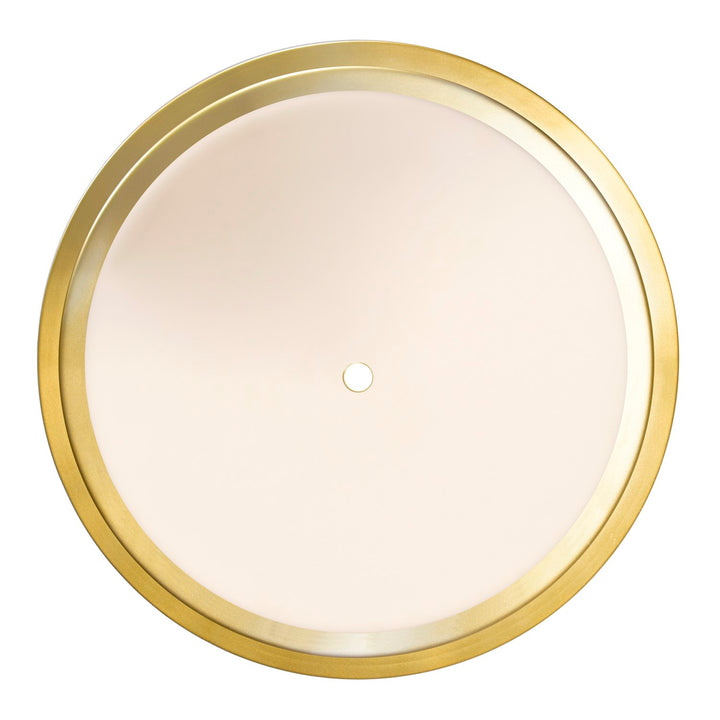 5 Light Satin Gold Flush Mount