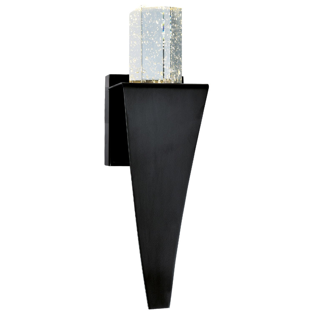 Led Integrated Black Wall Light by CWI Lighting